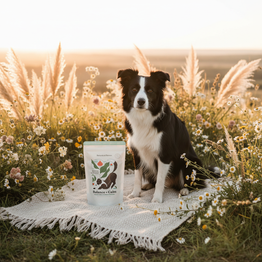 Botanical Bones Real Bag Border Collie
