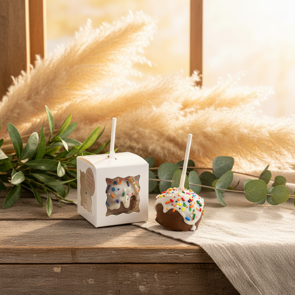 Lolli-Pup with Boho Background