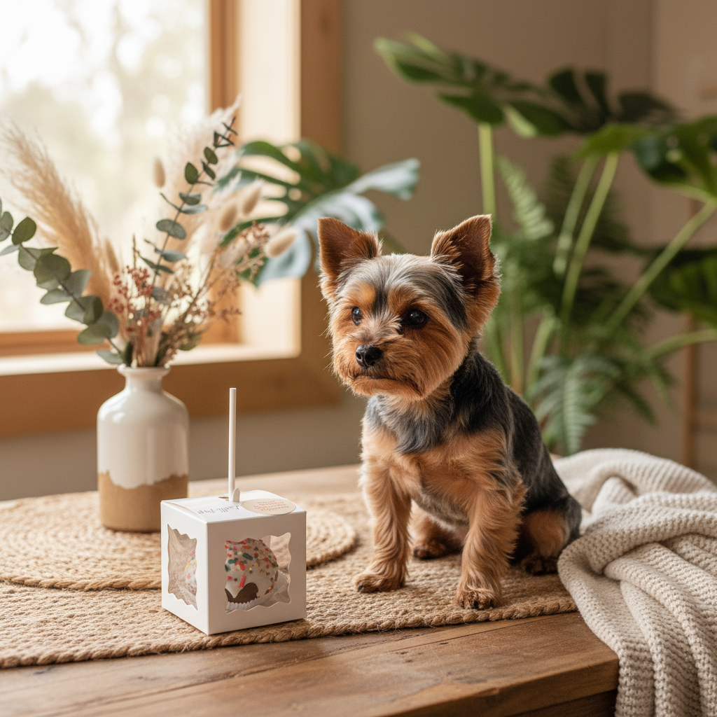 Lolli-Pup with Miniature Yorkie