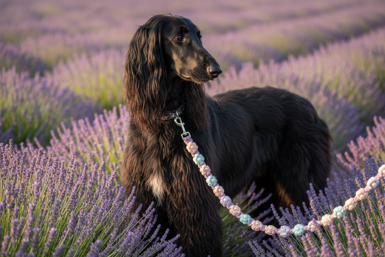 Pawsitively Serene — Leash on Collar